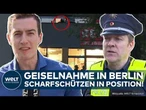 BERLIN: Geiselnahme in Supermarkt! Mann hält Kassiererin seit Stunden fest! SEK vor Ort