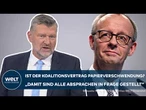 KRITIK AM KOALITIONSVERTRAG: Mehr Fragen als Antworten von CDU & SPD — Bevölkerung verunsichert!
