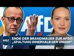 DEUTSCHLAND: Union vor Zerreißprobe?! AfD steigt weiter! Bröckelt die Brandmauer? Druck vor Wahlen