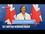 Kemi Badenoch attacks Labour on failure to cut welfare