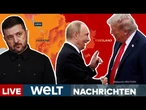 PUTINS KRIEG – Trump zweifelt: „Ukraine kann gewinnen, wird es aber nicht“ | WELT Livestream