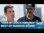 POLITIKERGRILLEN: Best of Markus Söder in Berlin auf der WELT-Dachterrasse | Humor und klare Worte