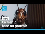 En Inde, la Gen Z et le "parti des cafards" se prépare à manifester • FRANCE 24