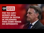 “Não tinha indícios, me desculpe”, diz Bolsonaro ao ser confrontado por Moraes | CNN 360°