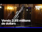 Le sabre laser de Dark Vador vendu 3,65 millions de dollars aux enchères aux États-Unis
