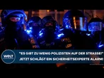 DEUTSCHLAND: Sicherheitsexperte schlägt Alarm! "Es gibt zu wenig Polizisten auf der Straße!"
