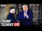LIVE: White House hosts Trump and Zelensky amid ongoing Ukraine defence crisis