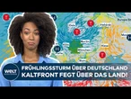 WETTER DEUTSCHLAND: Sturmböen, Regen & Temperatursturz! Diese Regionen erwartet ein Wetterumschwung