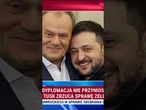 Kapitulacja dyplomacji Donalda Tuska. Fiasko rozmów z szefem biura prezydenta Ukrainy