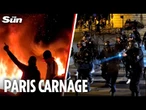 PSG fans clash with riot cops with 500 arrested and 2 dead after final win