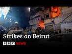 Israel's deadliest attack yet on Beirut, say Lebanon officials | BBC News