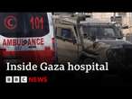 Inside Gaza's emergency rooms | BBC News