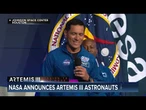 Artemis III astronauts revealed for 'complex' NASA mission