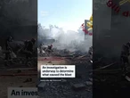 Police and firefighters were among the dozens injured after a Rome gas station exploded