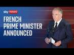 Watch live: French Prime Minister handover ceremony