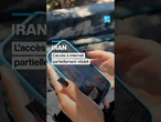 Iran : l'accès à internet partiellement rétabli • FRANCE 24