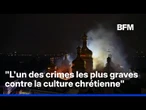 Une cathédrale historique incendiée à Kiev après des frappes russes, 11 morts dans le pays