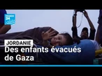 Jordanie : des enfants évacués de Gaza pour recevoir des soins • FRANCE 24