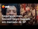 Homem negro morre baleado por segurança ao tentar entrar com cão em mercado