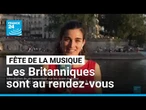 Une fête de la musique sous canicule à Paris : les touristes britanniques sont au rendez-vous