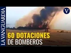 Se reaviva el incendio de Guimerà (Lleida)