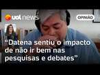 Datena teve campanha prejudicada por confusão interna no PSDB, analisa Carla Araújo