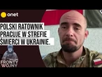 Polak jest ratownikiem na Donbasie. "Ratownicy wiedzą, że szanse na przeżycie tutaj to pół na pół"