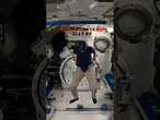 NASA astronaut's space stunt