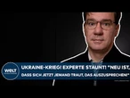 PUTINS KRIEG: Experte staunt! "Neu ist, dass sich jetzt jemand traut, das auszusprechen!"