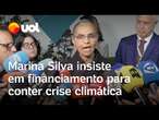 Na COP29, Marina Silva insiste que países desenvolvidos financiem ações para conter crise climática