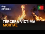 INCENDIOS PORTUGAL: MUERE un HOMBRE al INTENTAR EXTINGUIR el FUEGO en MIRANDELA | RTVE Noticias