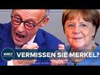 ZUKUNFT DER CDU: Angela Merkel vs. Friedrich Merz — Ideologien prallen aufeinander | Ihre Stimme