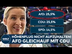 DEUTSCHLAND: AfD erreicht neuen Höchstwert! Höhenflug laut Insa-Umfrage nicht aufzuhalten!