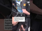 Histórico despliegue para blindar Madrid durante la visita del Papa #shorts #papa #policía