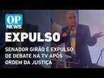 Senador Girão é expulso de debate na TV após ordem da Justiça l O POVO NEWS