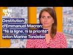 Lucie Castets à Matignon, destitution d'Emmanuel Macron... l'interview intégrale de Marine Tondelier