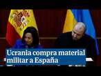 Ucrania compra material militar a España y Robles traslada a su homólogo su "firme apoyo"