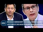 BROSIUS-GERSDORF: Nach Eklat! "Ich will Ihnen sagen!" Jetzt bricht SPD-Boss Klingbeil sein Schweigen