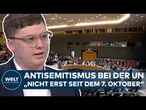 ANTISEMITISMUS: Studie weist antisemitische Vorfälle bei den Vereinten Nationen nach