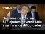 Dino no STF: Decisões do ministro no Supremo ajudam governo Lula a se livrar de dificuldades