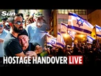 LIVE: Convoy brings remains of Israeli hostage killed by Hamas back to Tel Aviv