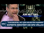 DEUTSCHLAND: Experte zerlegt die SPD! "Da muss ich mich fragen, was reitet eigentlich solche Leute?"