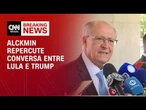 Lula colocou que sanções não são justas, diz Alckmin sobre conversa com Trump | BASTIDORES CNN
