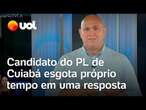 Debate da Globo: Abílio Brunini esgota o tempo em uma fala e Lúdio Cabral o acusa de ‘fugir’