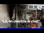 Marseille: ils retrouvent leurs logements détruits après l'incendie