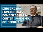 Flávio Dino ordena envio de mais bombeiros para conter 'pandemia de incêndios florestais'