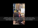 Zelensky dona a Trump mazza golf di giocatore ferito in guerra, il tycoon: Grazie, la userò