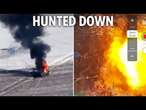 Ukrainian marines & drones blast Russian troops & tanks on front line