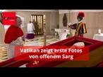 Toter Papst in Kapelle aufgebahrt - Vatikan gibt Termin für Beisetzung bekannt