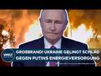 PUTINS KRIEG: Drohnenangriff! Ukraine gelingt Schlag gegen russische Energieversorgung in Woronesch